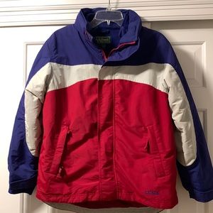 LL Bean Boys Coat with zip lined